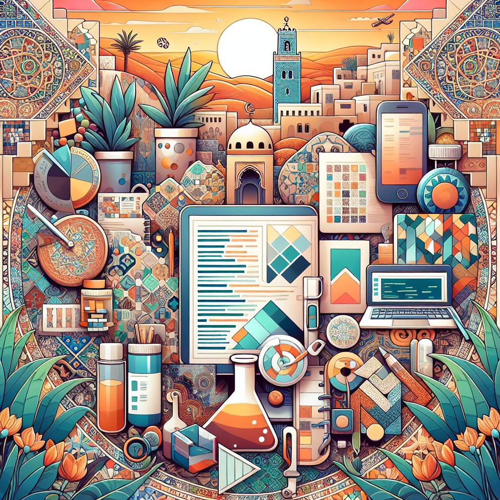 How to Create a Stunning Portfolio Website ​in morocco
